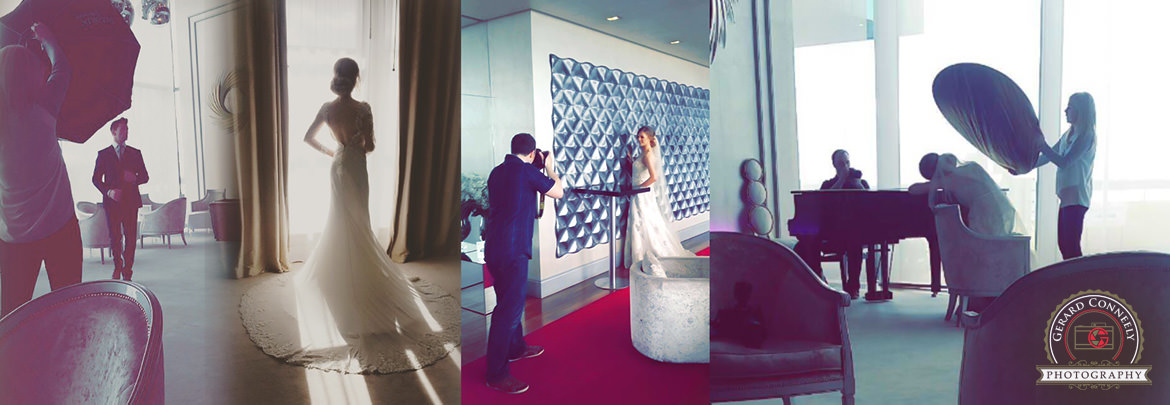 wedding photography g hotel galway behind scenes